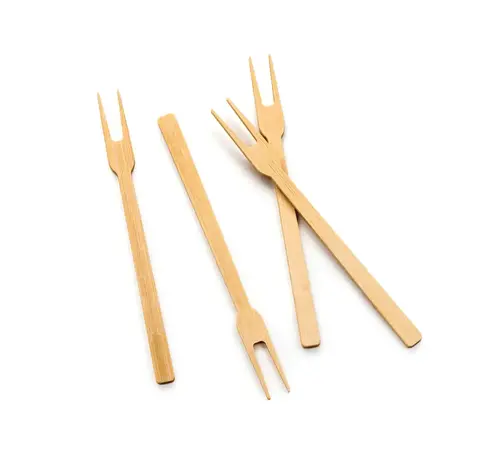 RSVP Endurance® Bamboo Appetizer Fork - 6"