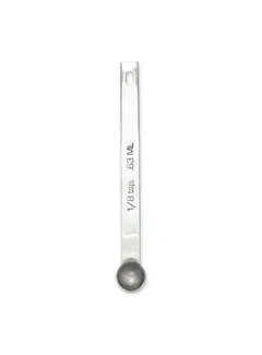 RSVP Endurance® Open Stock Measuring Spoon – 1/8 TSP.