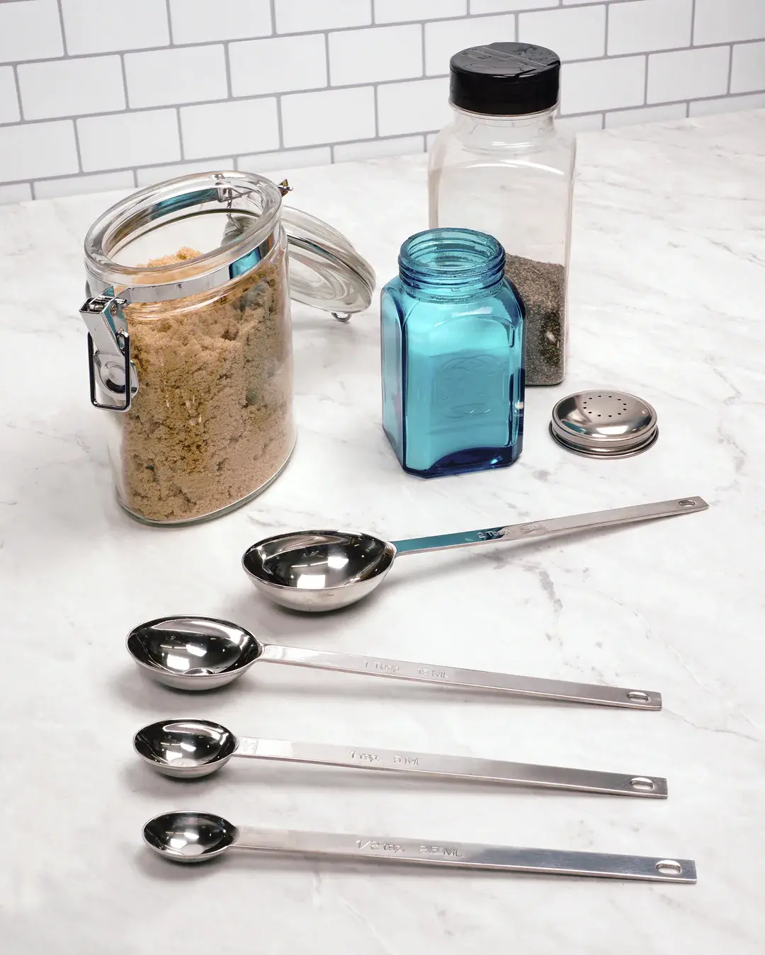 RSVP Endurance Open Stock Measuring Spoon - 1/2 tsp. - Spoons N Spice