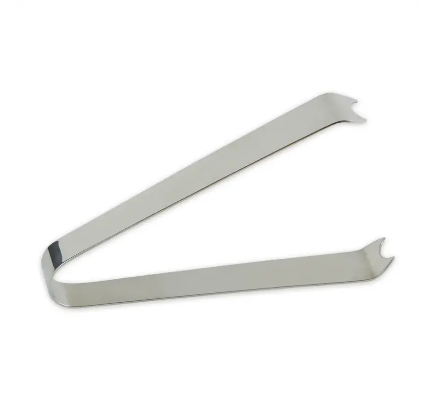 Cocktail Ice Tongs, Stainless Steel