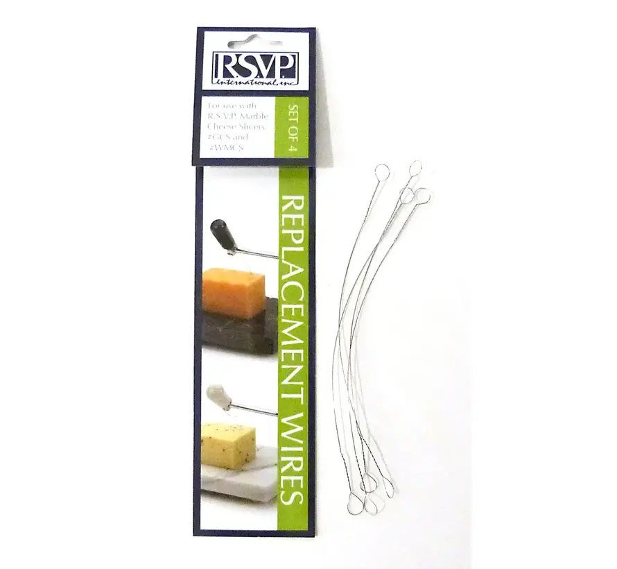 Cheese Slicer Wires for #GCS & #WMCS, Set of 4