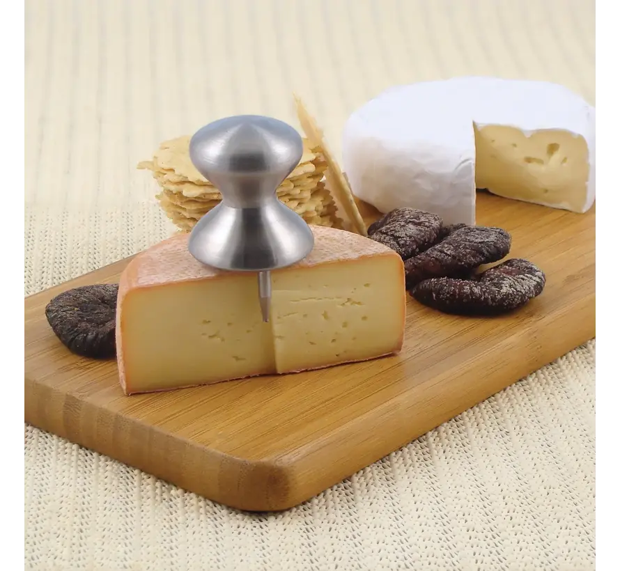 Cheese Holder, Stainless Steel