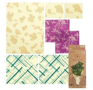 Bee's Wrap 7 Pack Assorted Sizes & Prints