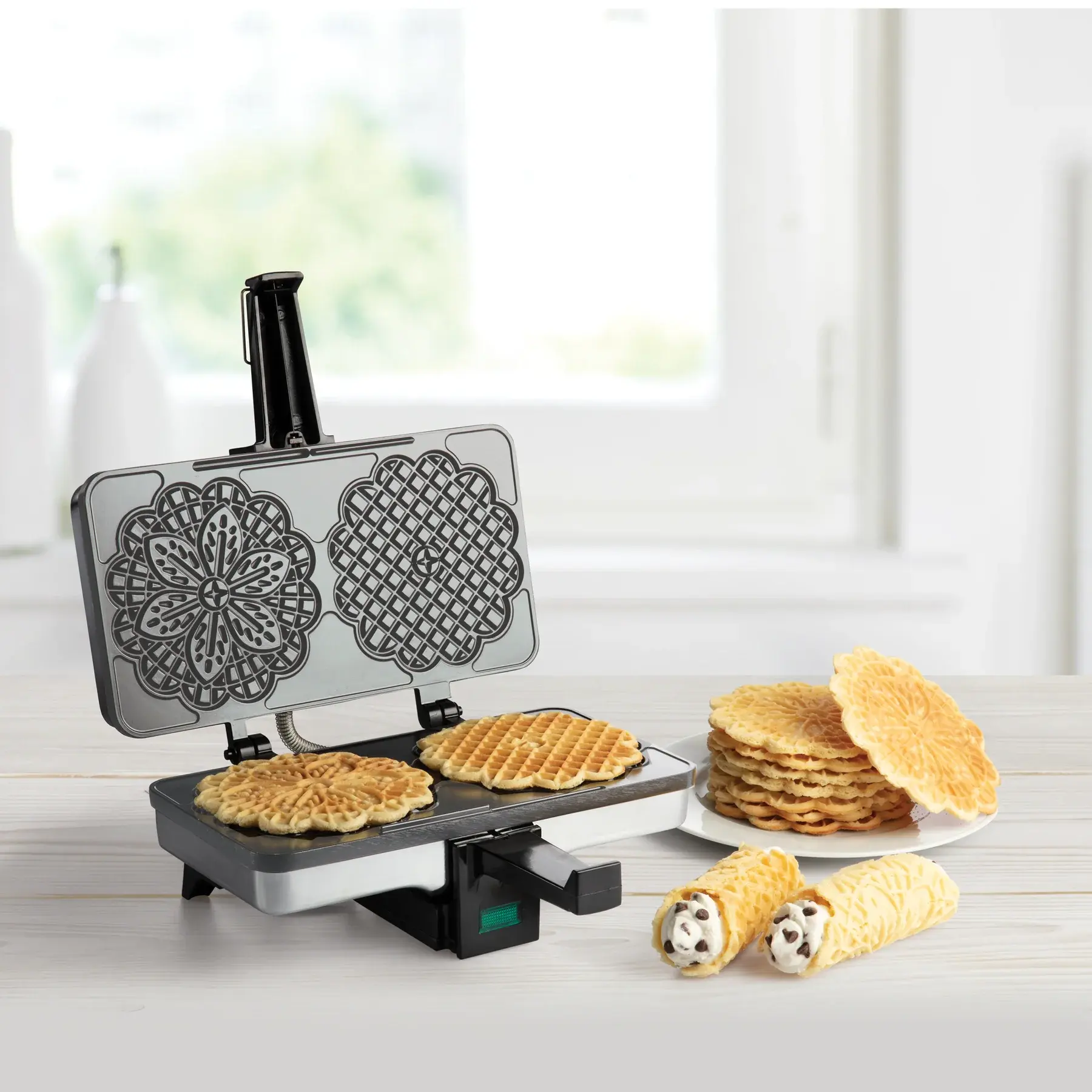  Waffle Maker by Cucina Pro - Non-Stick Waffler Iron