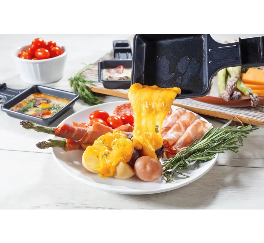 Deluxe 8-Pan Cheese Raclette