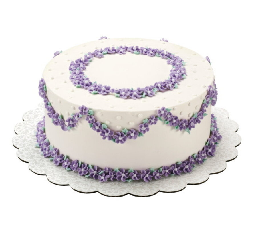 Scalloped Lace 10" Cake Circles, 10PK