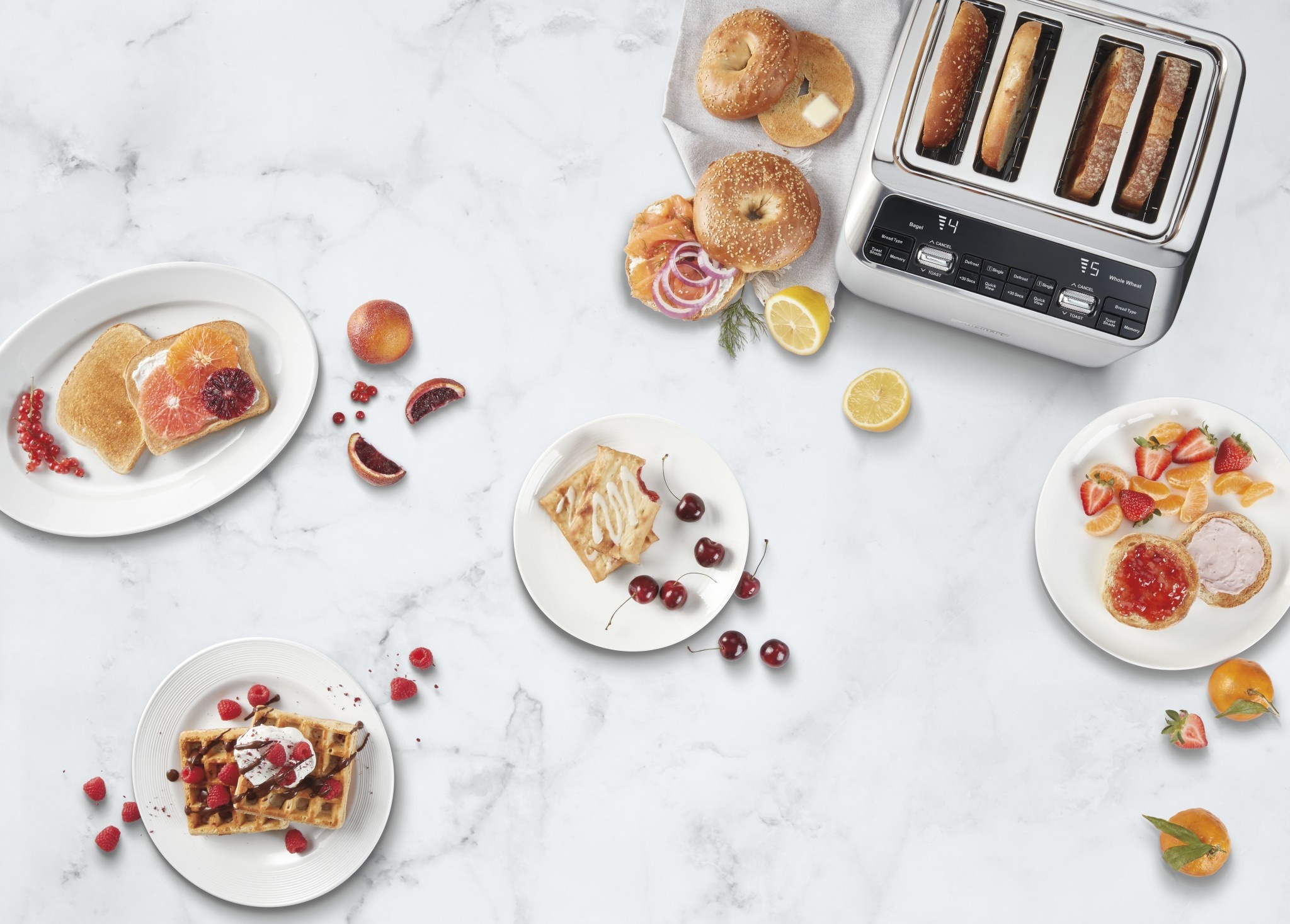 Cuisinart Motorized Digital Toaster, 4Slice Spoons N Spice