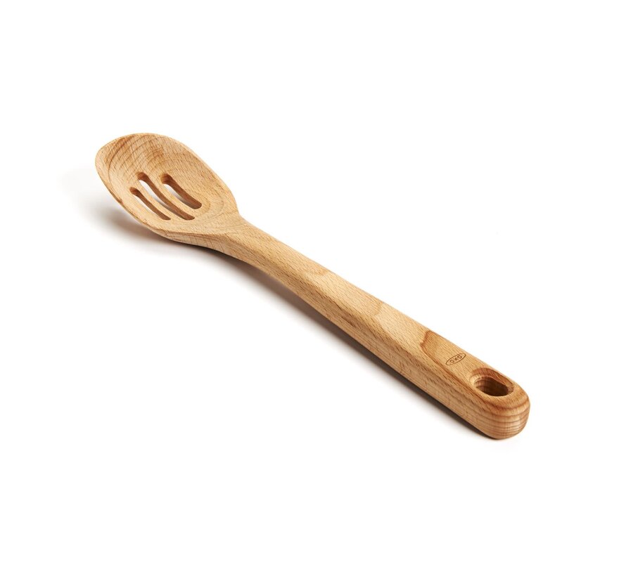 Good Grips Wooden Slotted Spoon