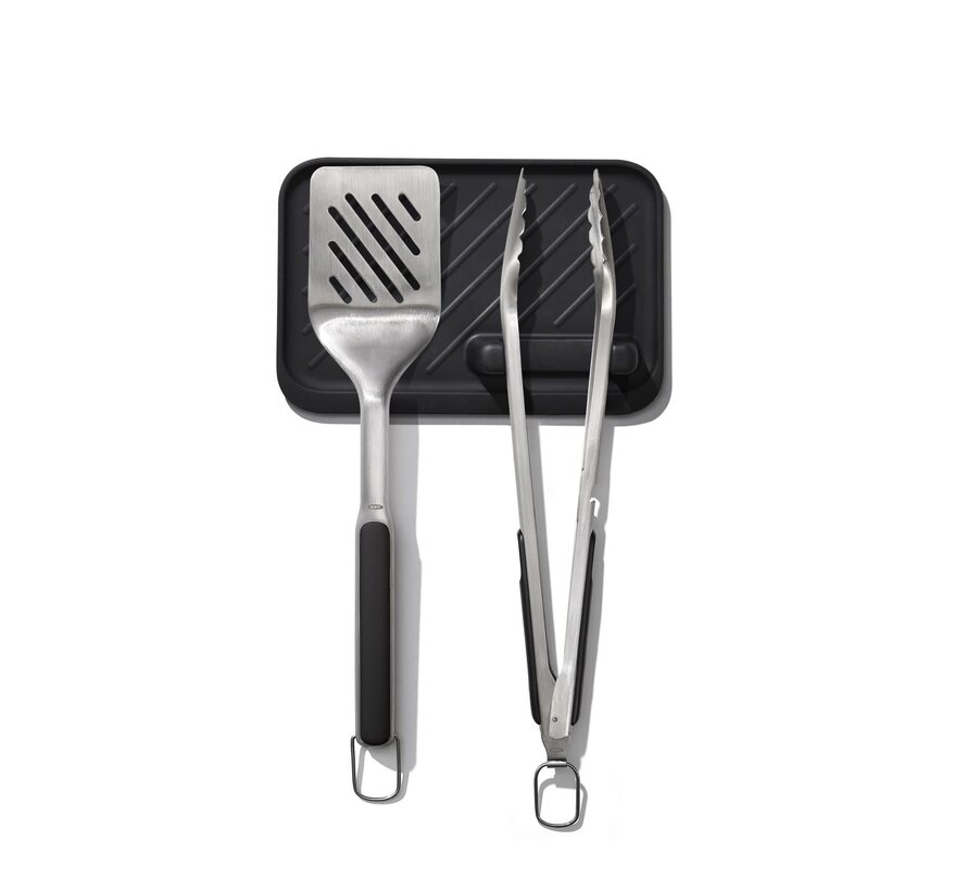 Good Grips  3-Piece Grilling Tool Set