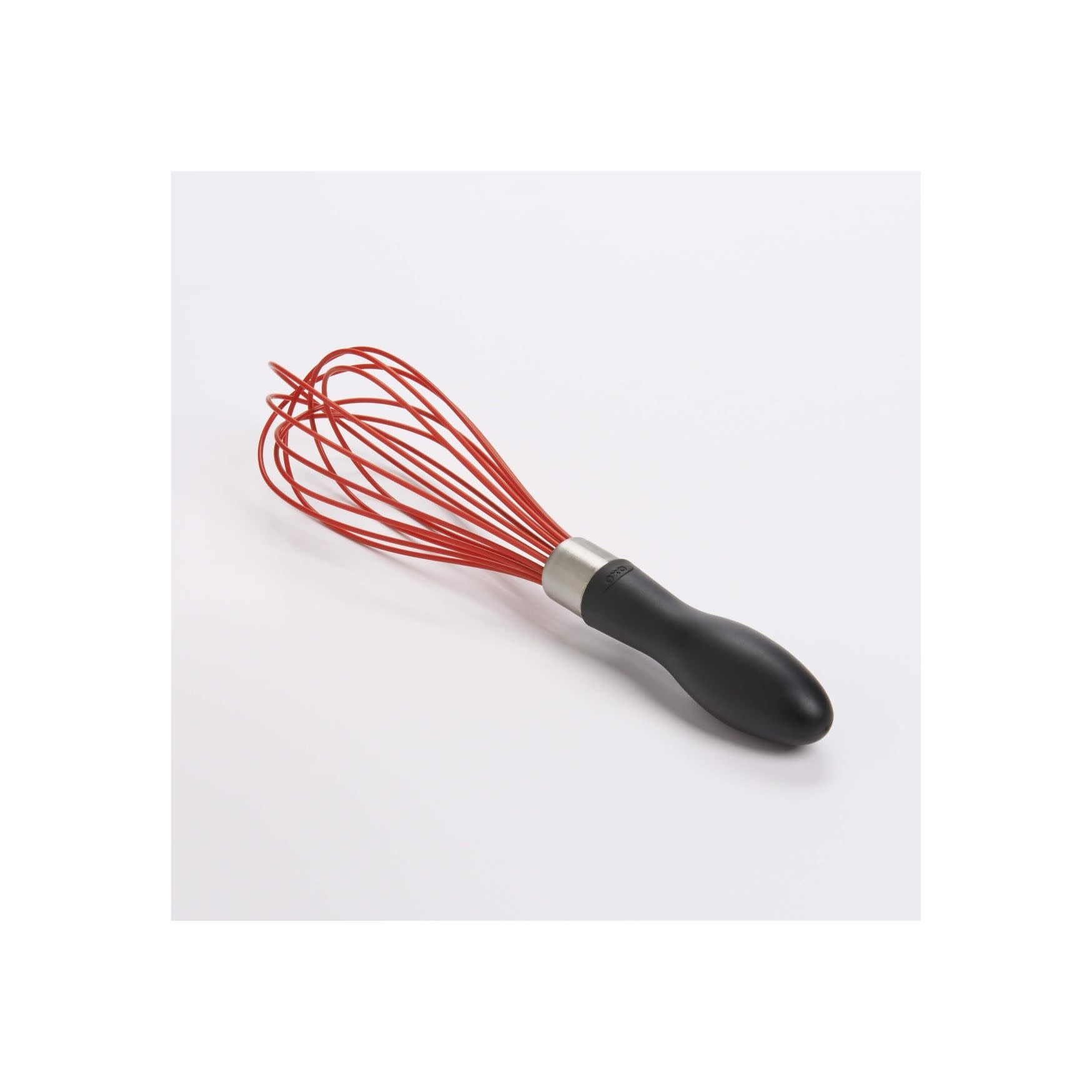 OXO Good Grips Red Silicone Balloon Whisk