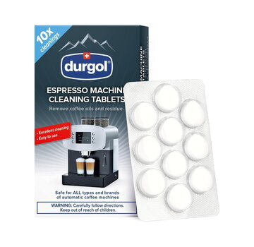 Durgol Espresso Machine Cleaning Tablets, 10