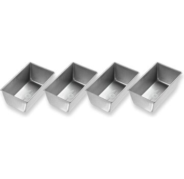 USA Pan USA Pans Mini Loaf Pan, Set of 4