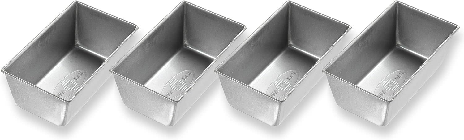 USA Pans Mini Loaf Pan, Set of 4 - Spoons N Spice