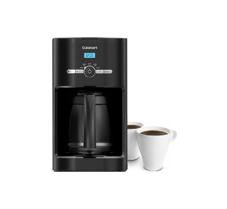 12-Cup Prog. Coffeemaker (Black)