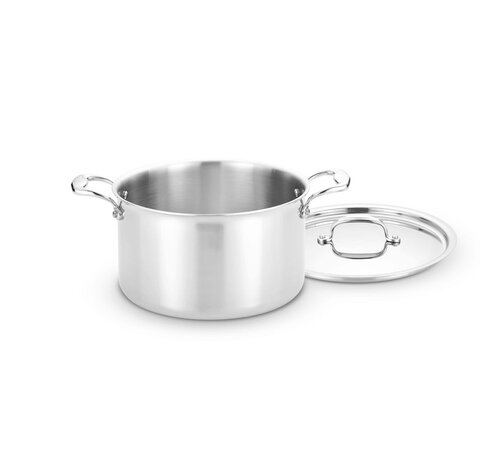 Heritage Steel 8 Qt. Stock Pot with Lid