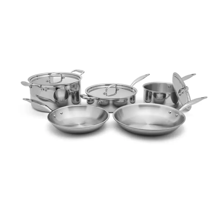 Heritage Steel 8 Piece Core Pan Set - Spoons N Spice
