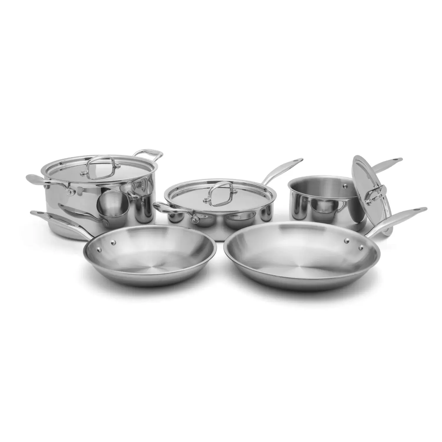 Heritage Steel 3 Qt. Saucepan with Lid - Spoons N Spice