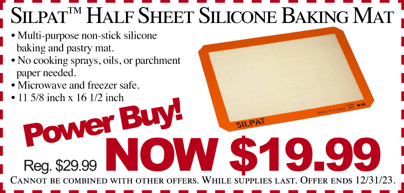 2pc Silicone Baking Mats, (11-5/8 x 16-1/2 ) - Last Confection, 2