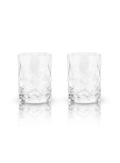 Viski Gem Crystal Tumblers, Set of 2