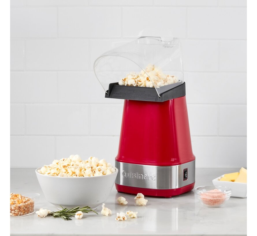 EasyPop Hot Air Popcorn Maker (Red)