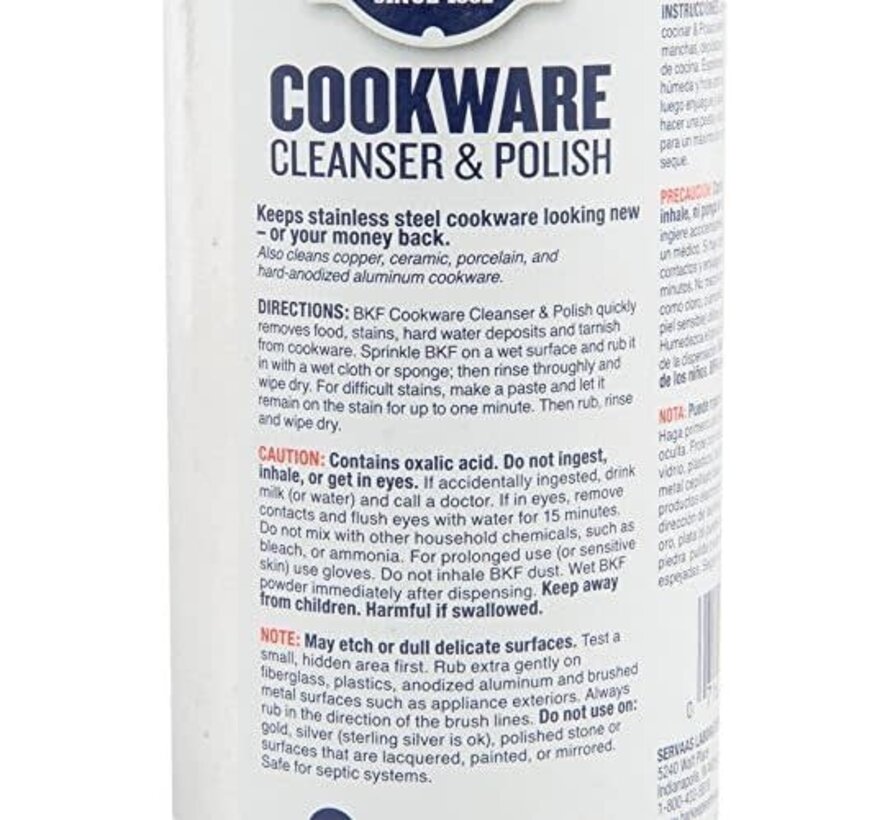 Cookware Cleansing & Polishing Powder, 12 Oz.