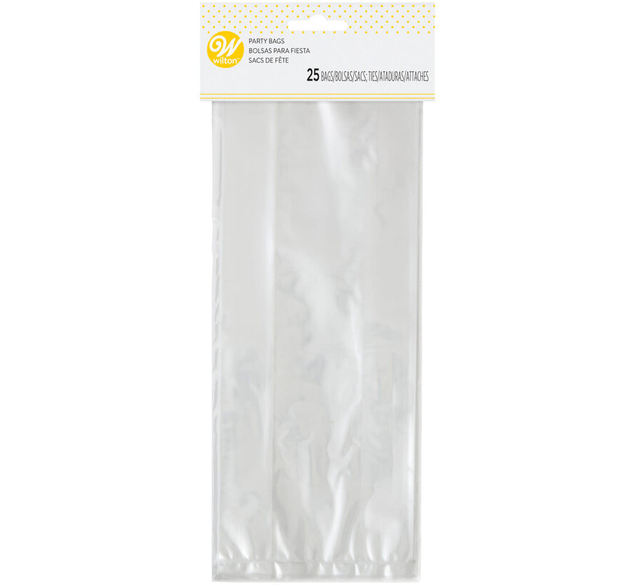 Clear Treat Bag, 25 Count