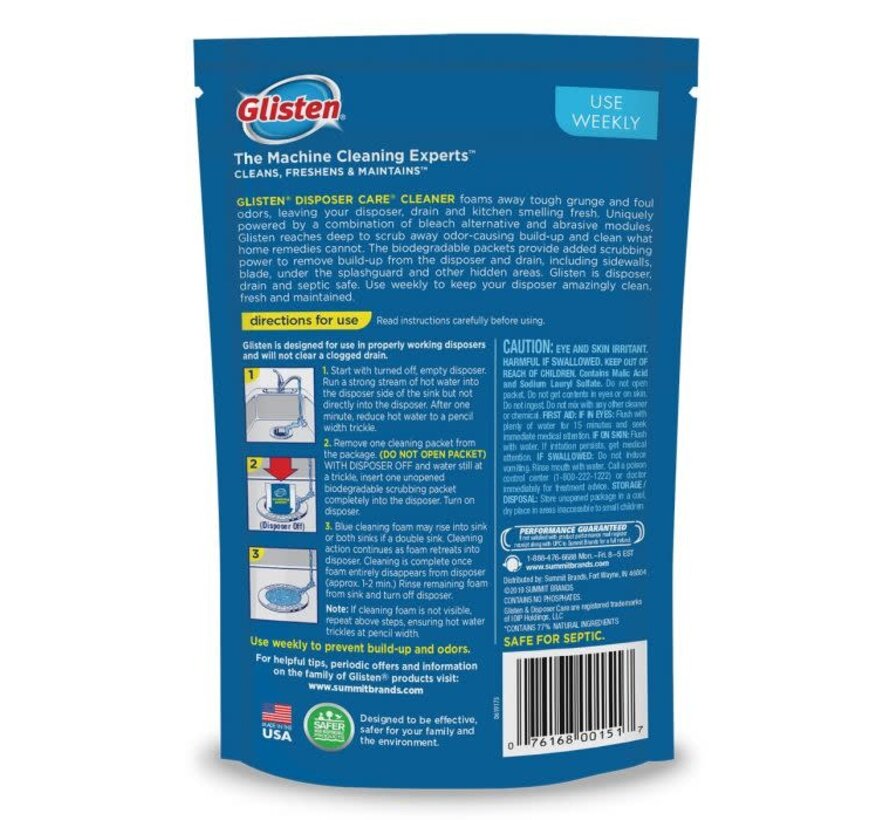 Disposer Care and Foaming Cleaner