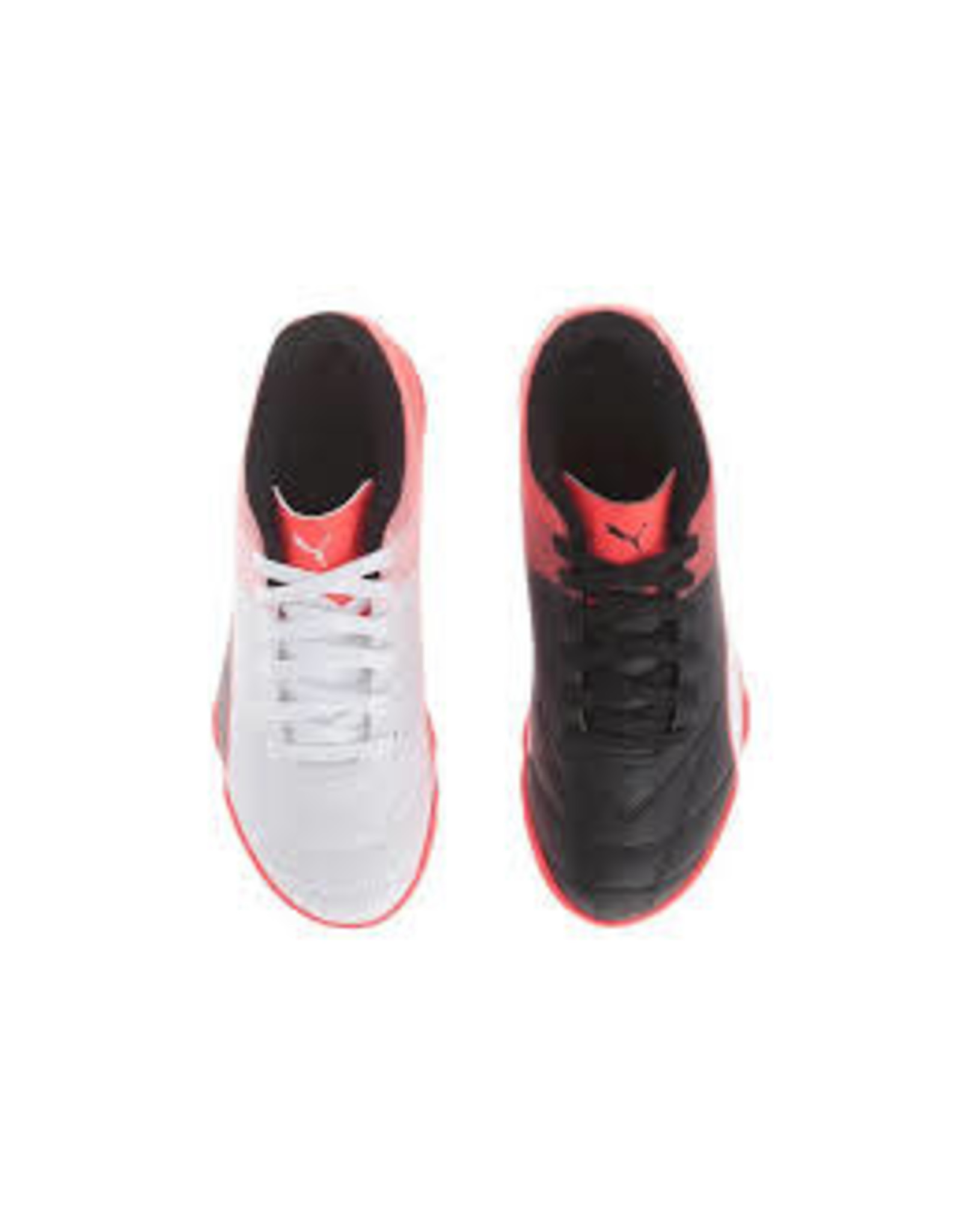 puma white red shoes