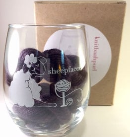 knitbaahpurl Knitbaahpurl Wine Glasses