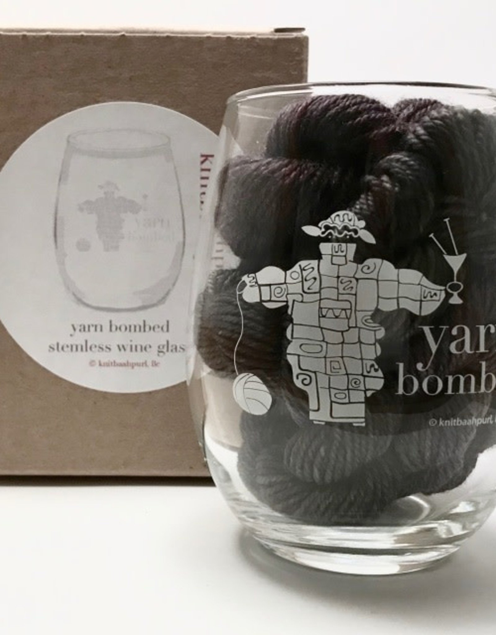 knitbaahpurl Knitbaahpurl Wine Glasses