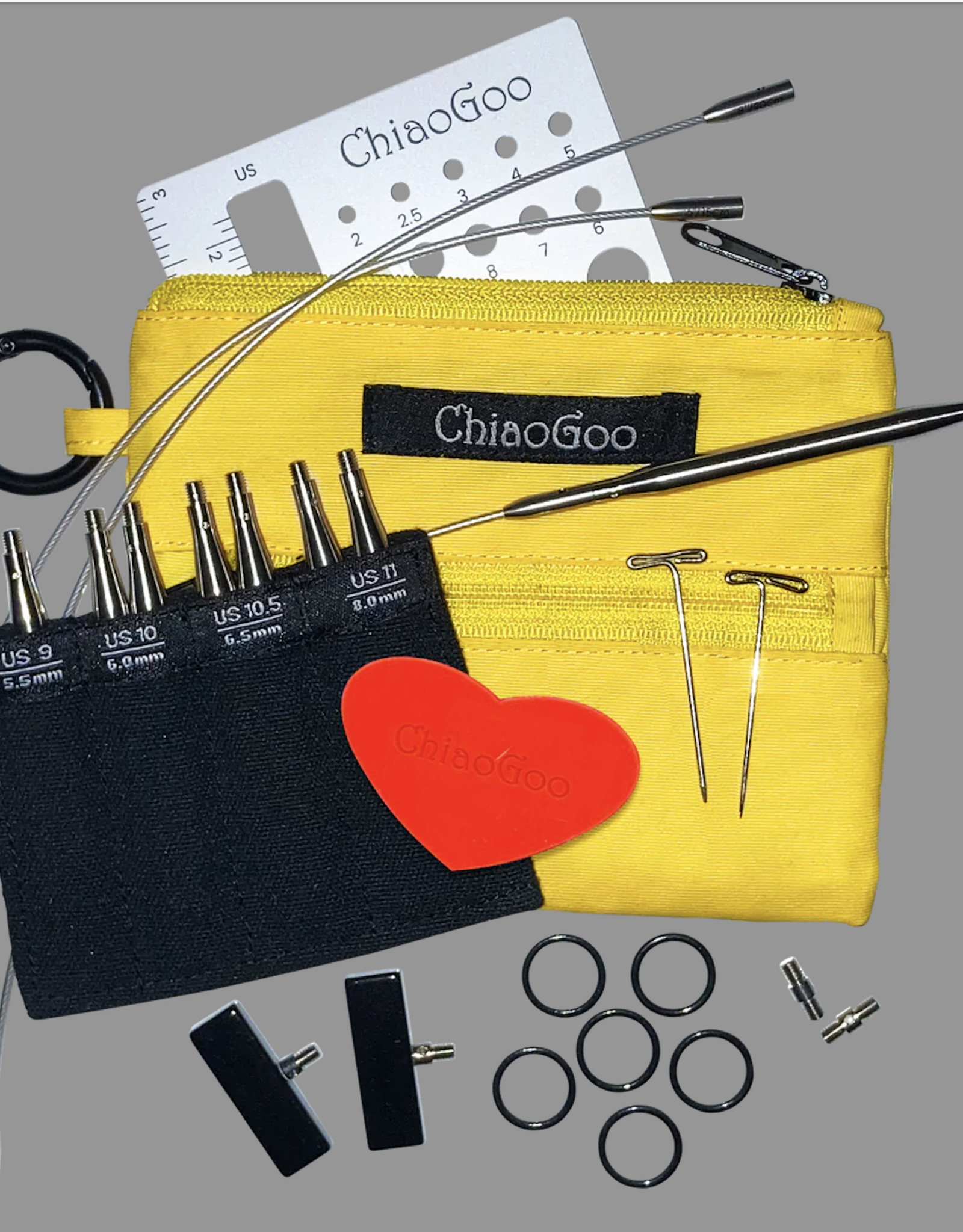 Chiaogoo ChiaoGoo Yellow Shorties Set 9-11