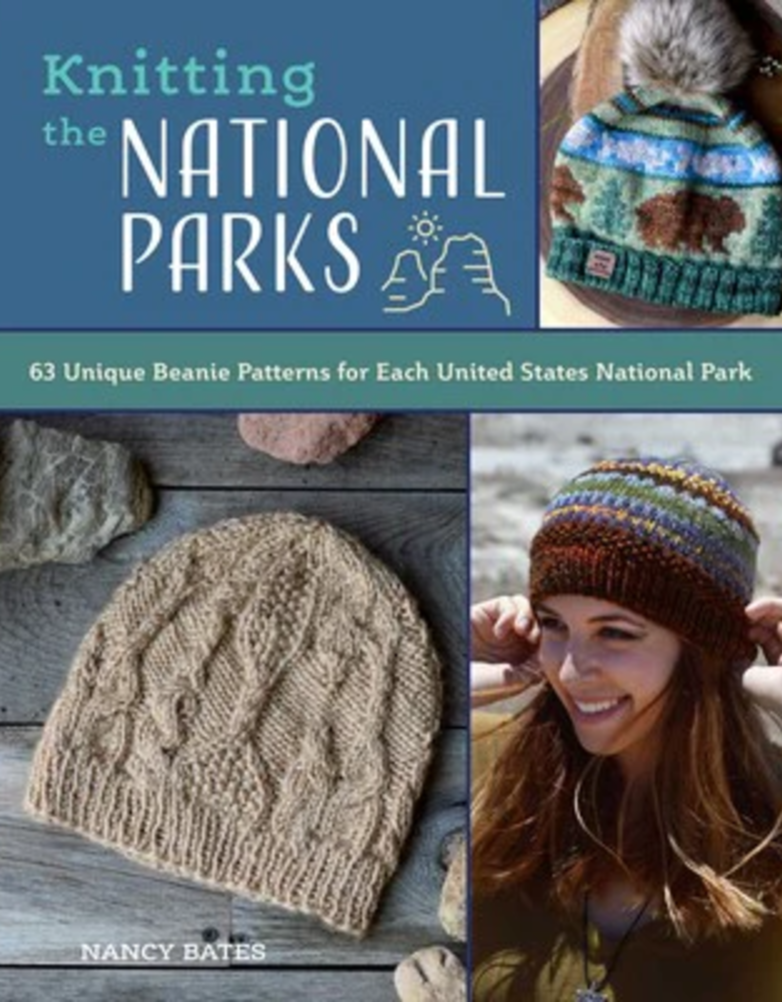 Simon and Schuster Knitting the National Parks Nancy Bates