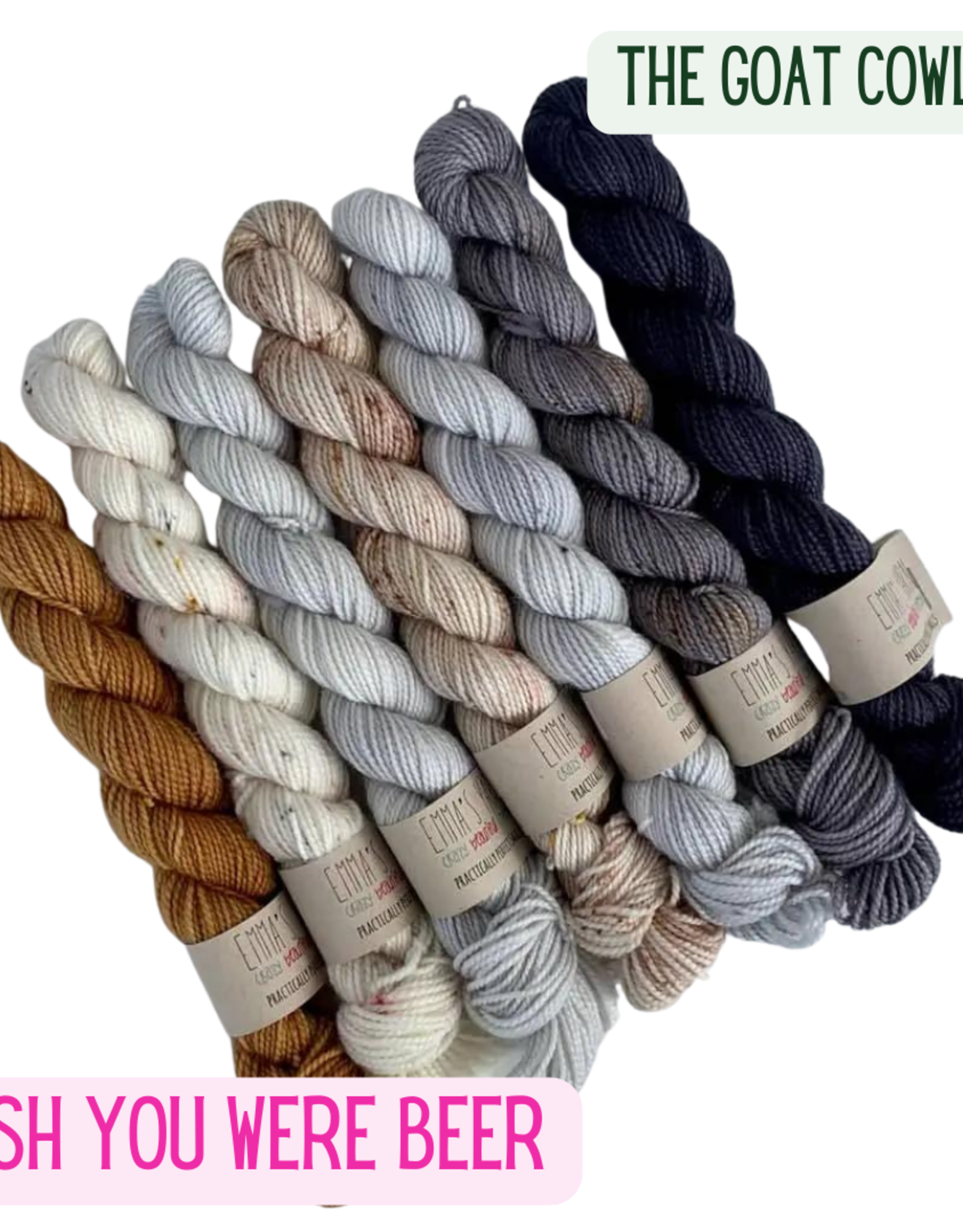 Emma's Yarn Drop Ship GOAT - or - Herd's the Word kit