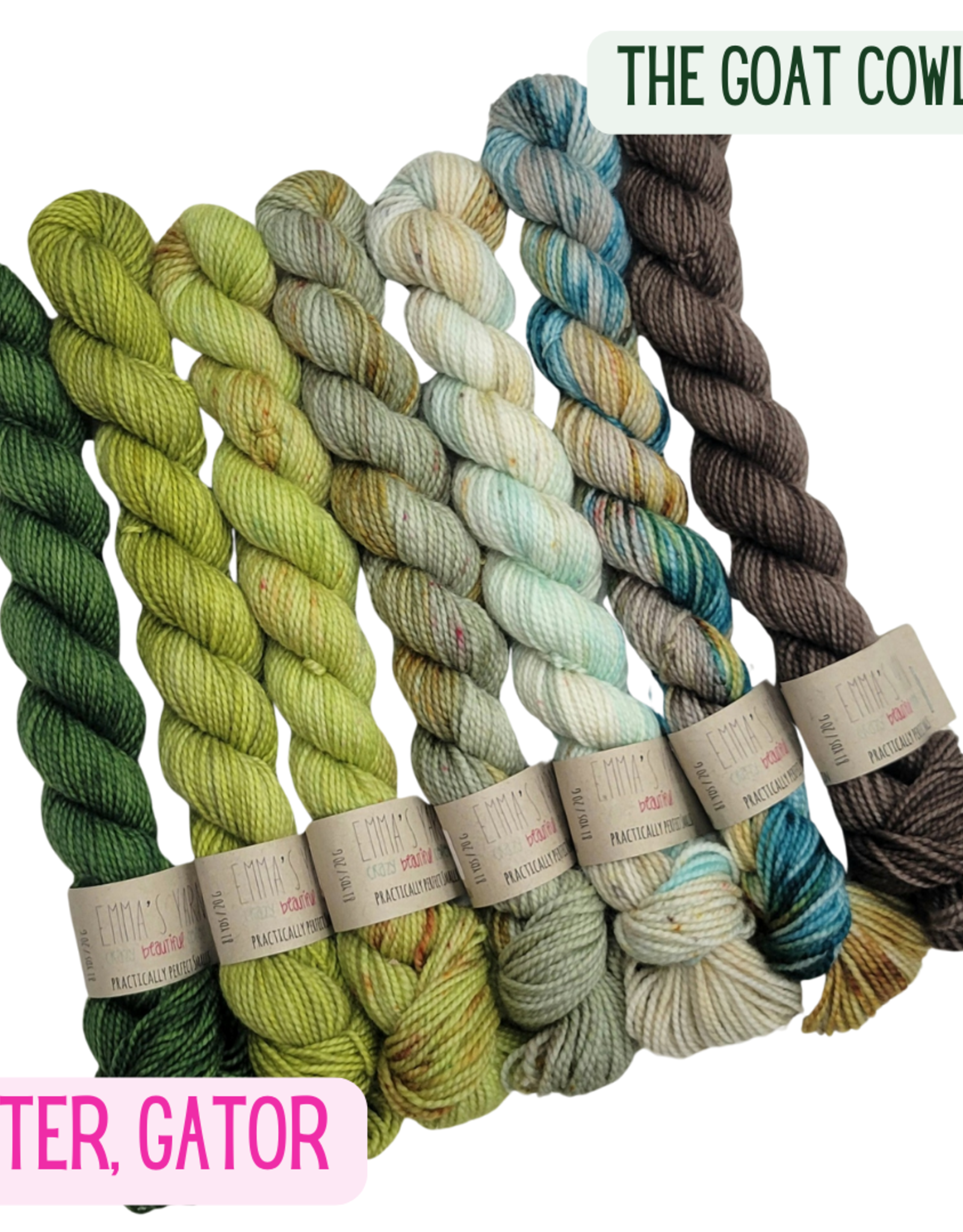 Emma's Yarn Drop Ship GOAT - or - Herd's the Word kit