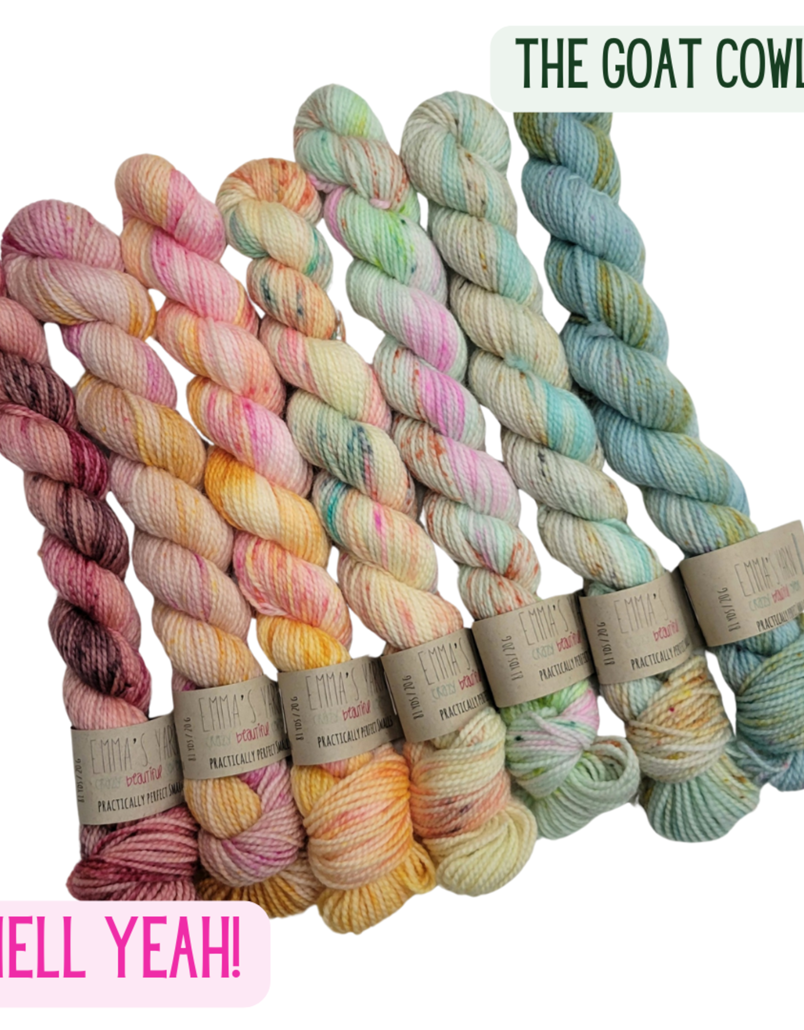 Emma's Yarn Drop Ship GOAT - or - Herd's the Word kit