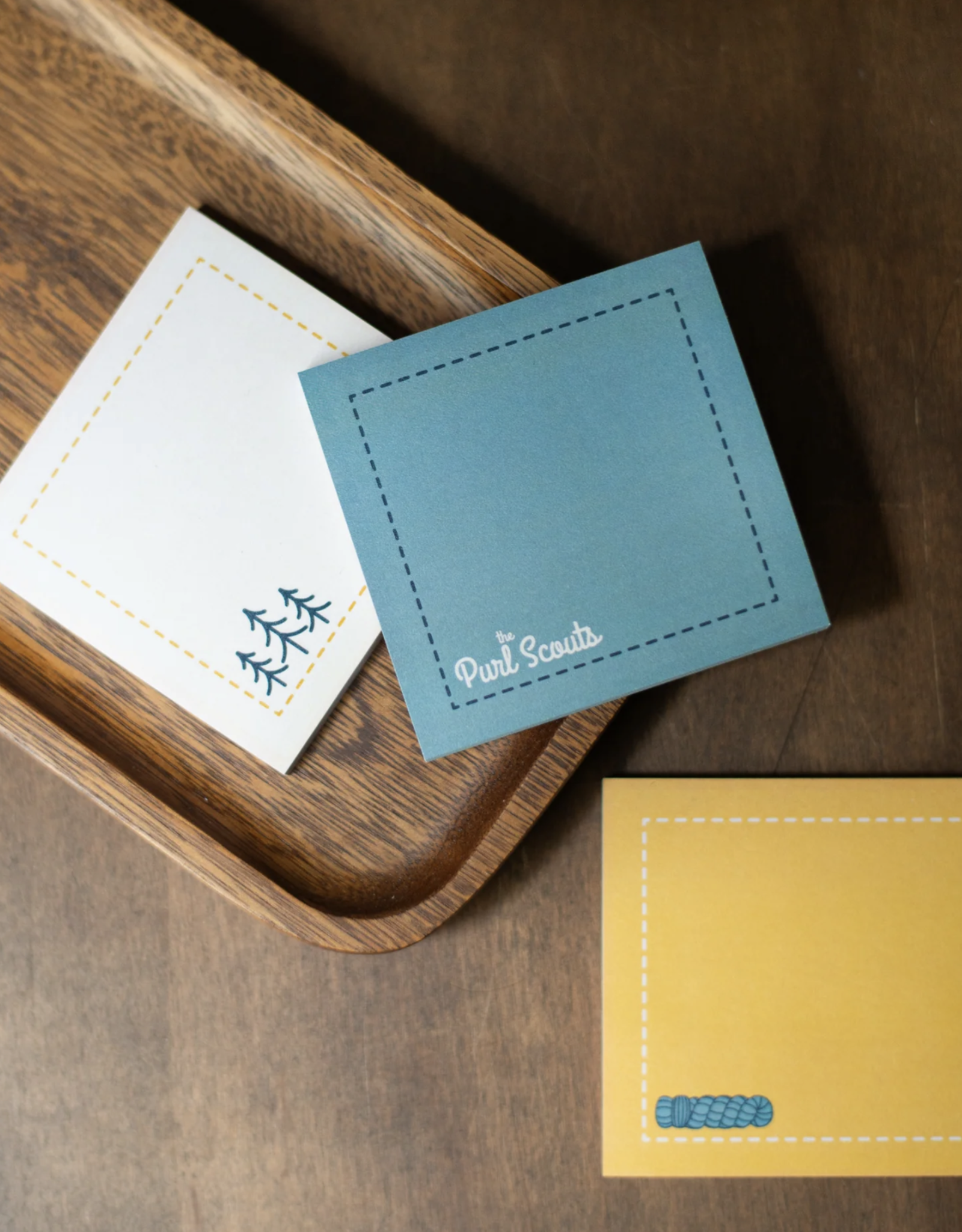 Camp Stitchwood Purl Scouts Sticky Note Set