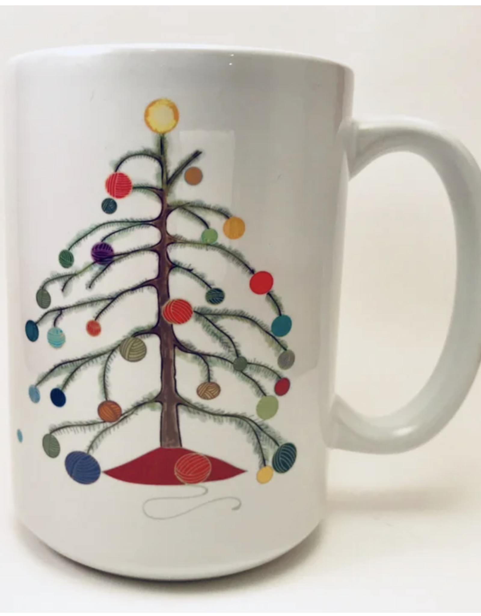 knitbaahpurl Holiday Theme Mug