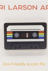 Bri Larson Art Acrylic Pin