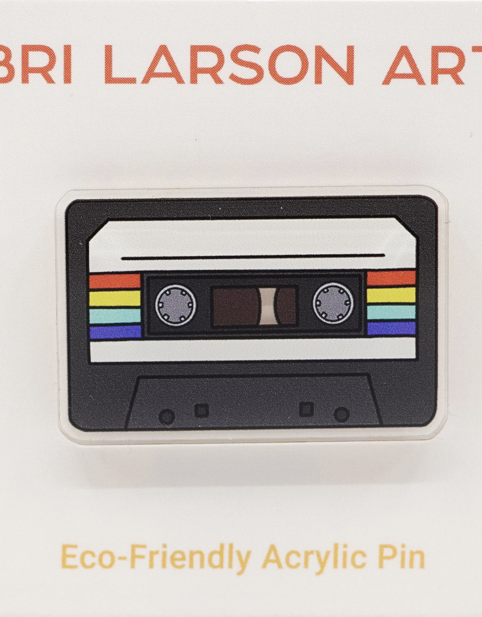 Bri Larson Art Acrylic Pin