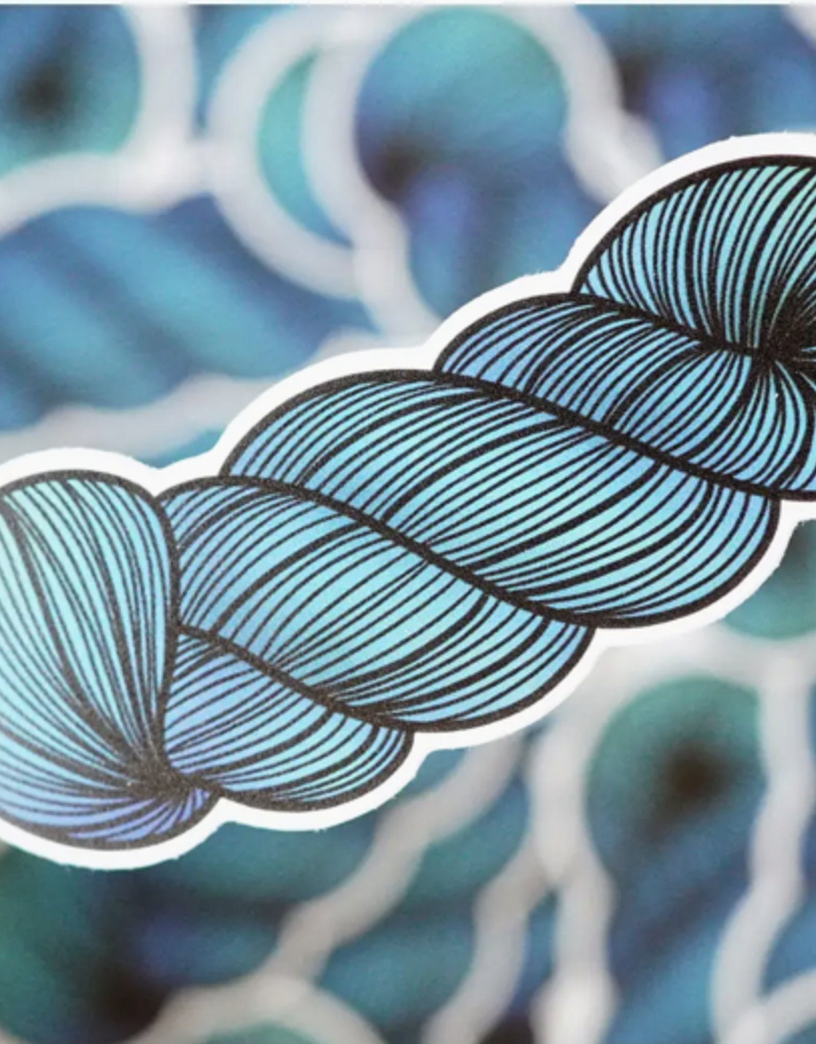 Bri Larson Art Yarn Skein Sticker