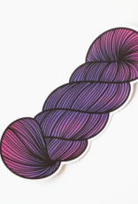 Bri Larson Art Yarn Skein Sticker