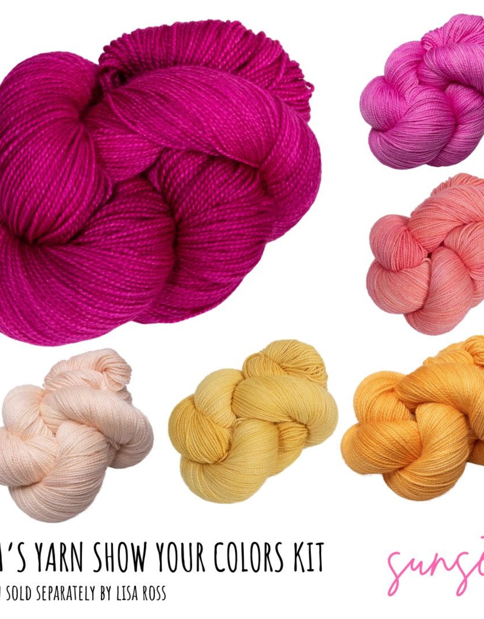 Emma's Yarn Show Your Colors Shawl Kit - DROP SHIP