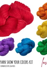 Emma's Yarn Show Your Colors Shawl Kit - DROP SHIP