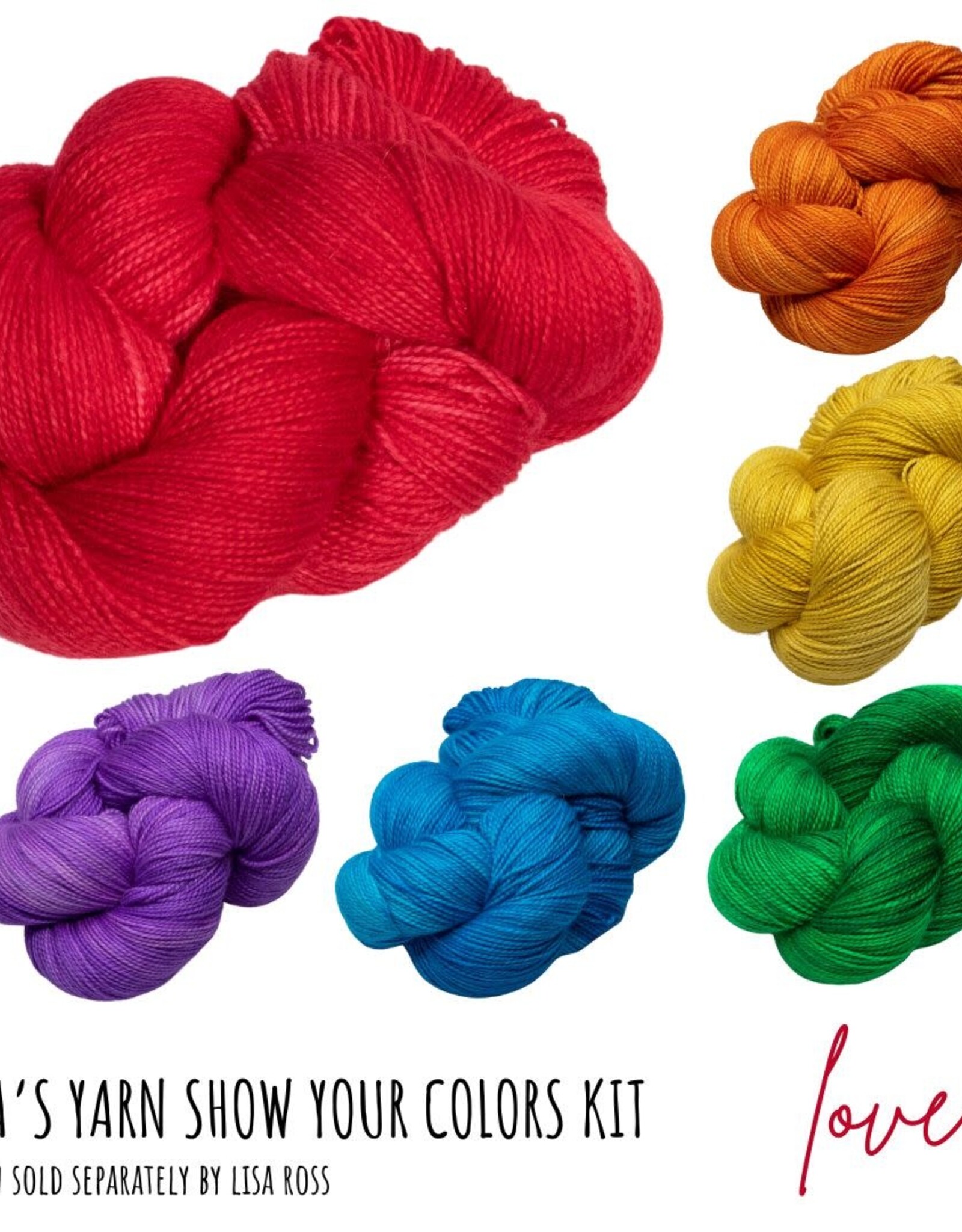 Emma's Yarn Show Your Colors Shawl Kit - DROP SHIP