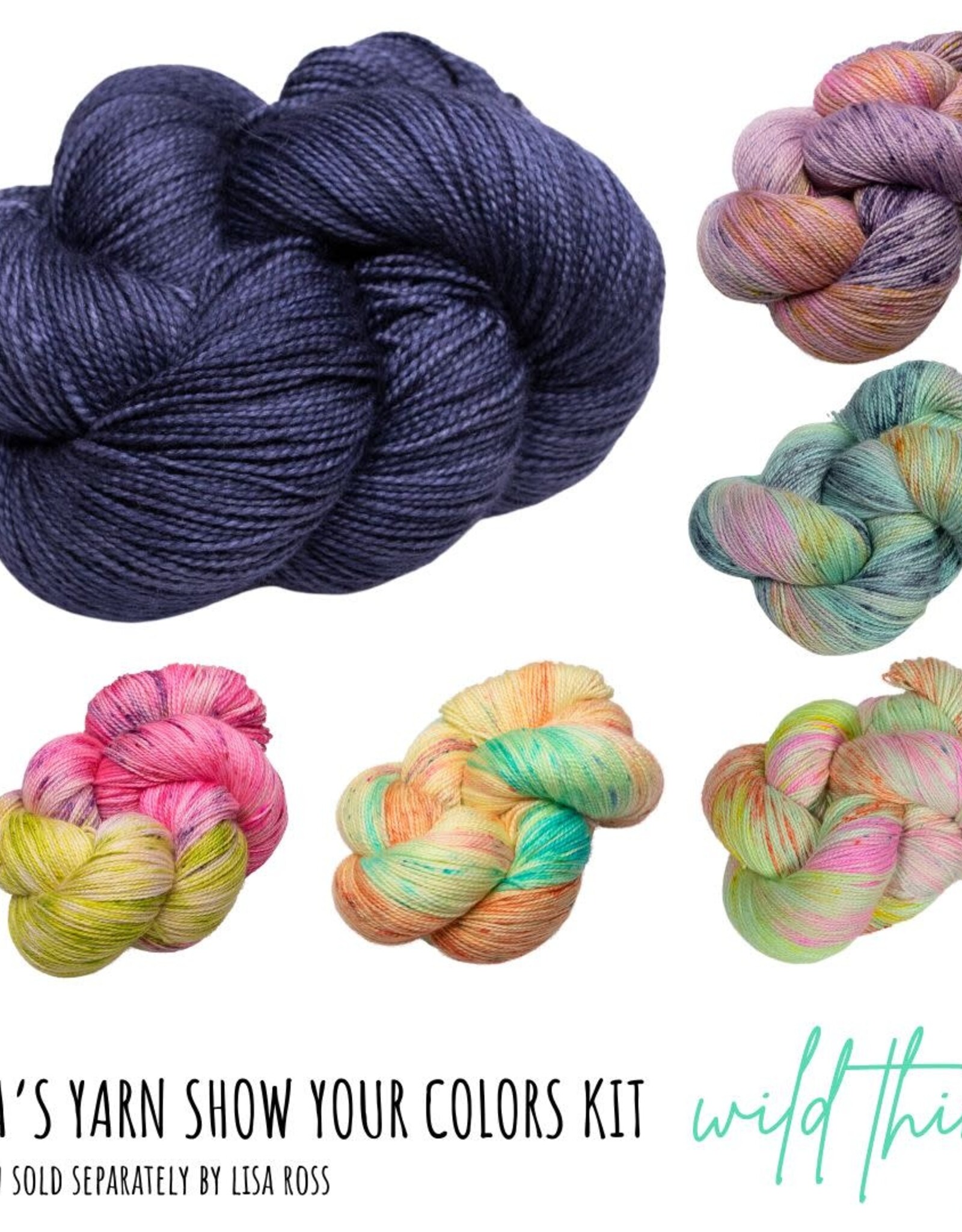 Emma's Yarn Show Your Colors Shawl Kit - DROP SHIP