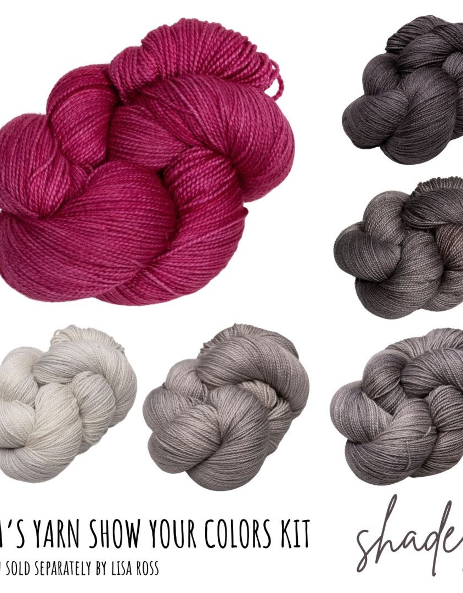 Emma's Yarn Show Your Colors Shawl Kit - DROP SHIP