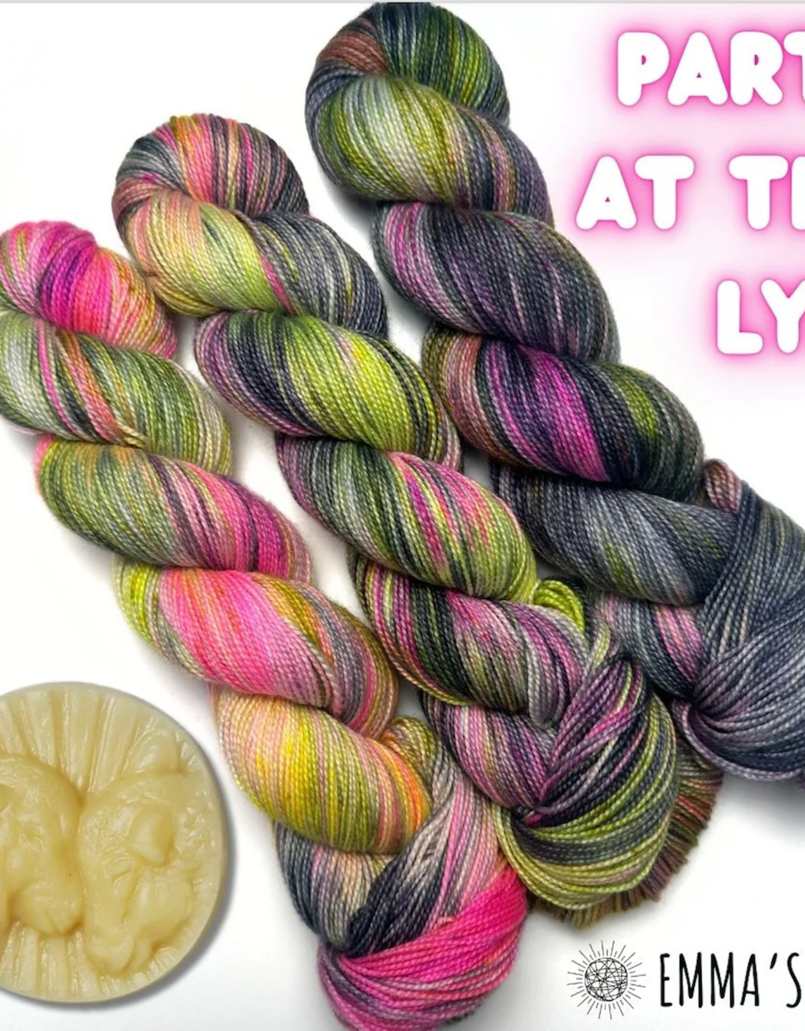 Emma's Yarn Party at the LYS - LYS Day Super Silky Trio