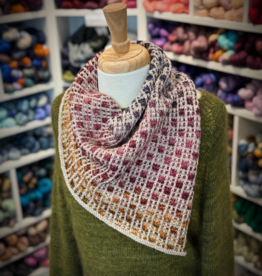 Polka Dot Sheep Murano Squares Bandana Kit