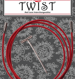 Chiaogoo Chiaogoo Twist Large Red Cables