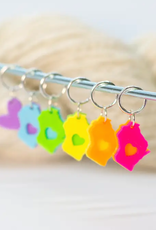 Blue Bird Makery Dairyland Love Stitch Markers